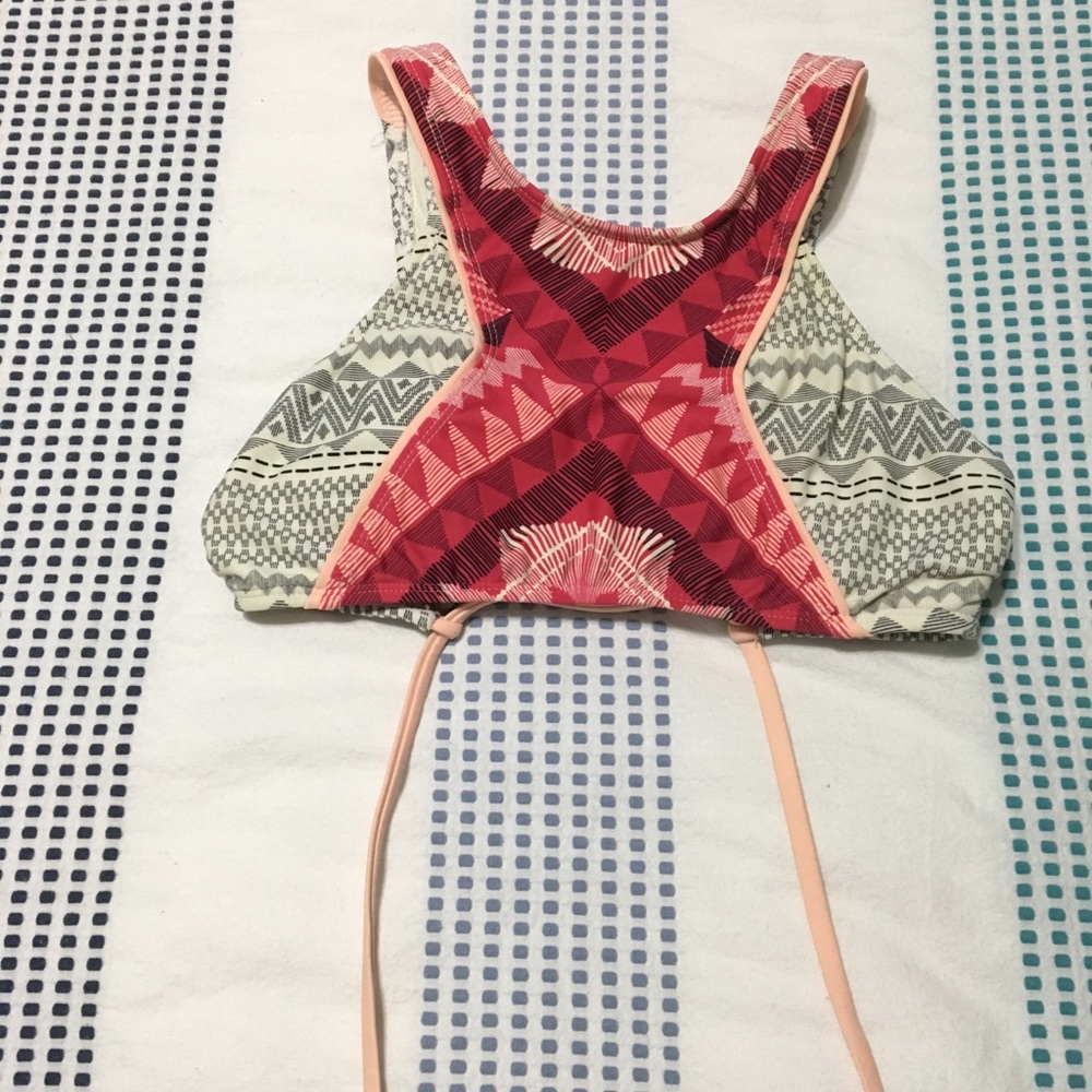 xhilaration high neck bikini top